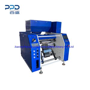 5 Shaft Small Roll PVC/PE Cling Film Preforation Rewinder