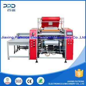 High Speed Fully Automatic 3 Shaft Stretch Wrap Film Rewinder